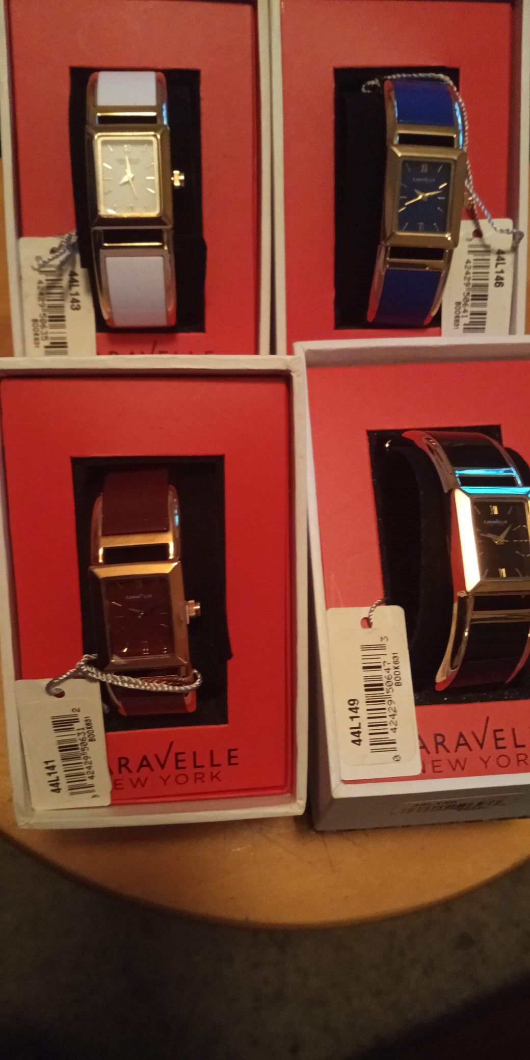 4 New! Caravelle Watches!