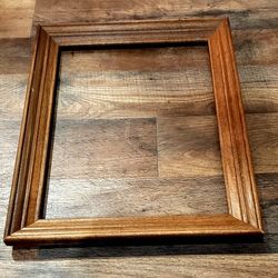 Vintage Wooden Frame 12.5in X 15.5in 