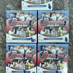 2025 MLB Bowman Mega Box Lot