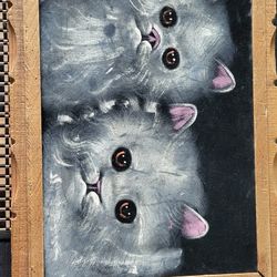 1970's Velvet Painting 