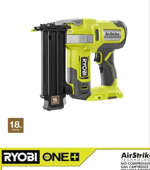 "Ryobi Airstrike Nail Gun"