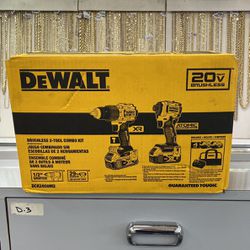 DeWalt 1/2” Hammer Drill & 1/4” Impact Driver Kit