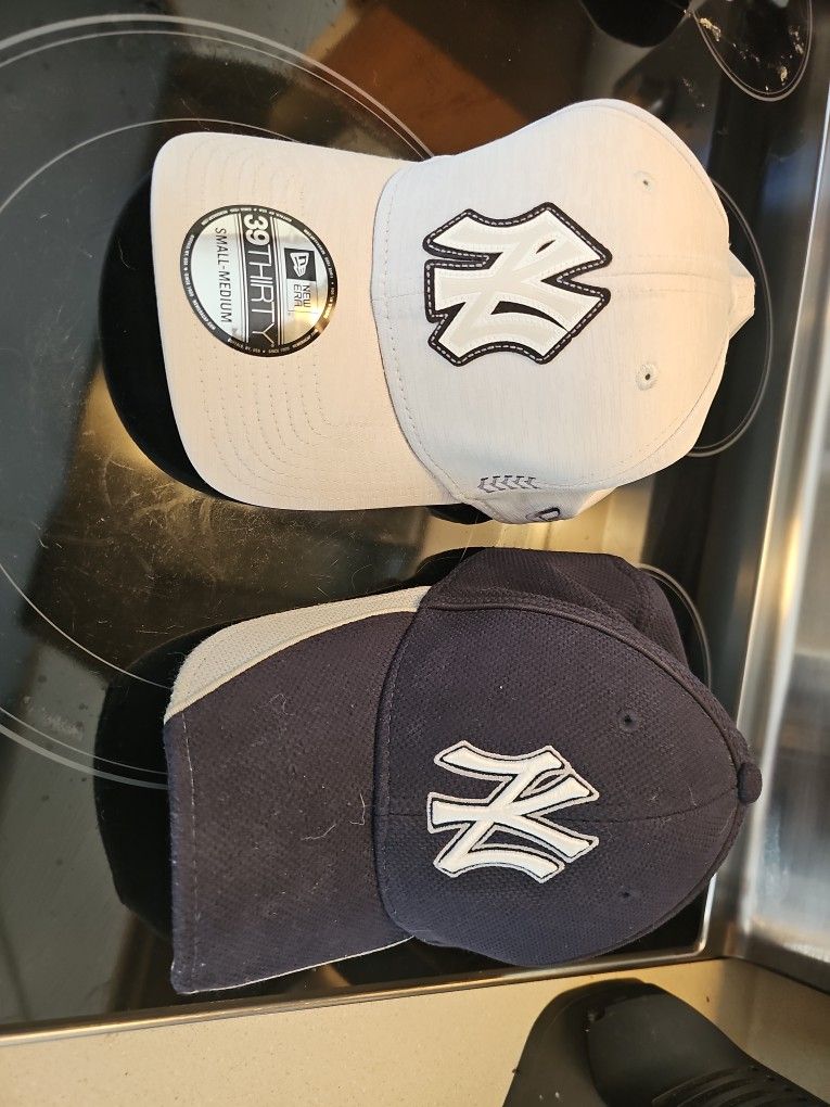 2 New York Yankee Base Ball Caps