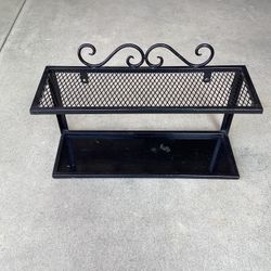 Garage Home Laundry Shelving Shelf Shelves Wall Storage Organization  Rack Floating Shelves Wrought Iron - Raca 