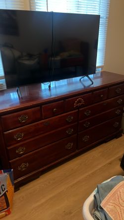 Cherry wood dresser