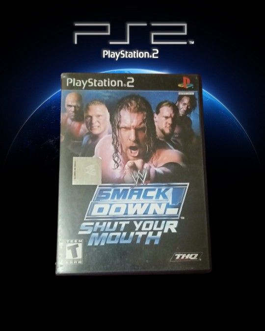 WWE Smack Down PS2 Console