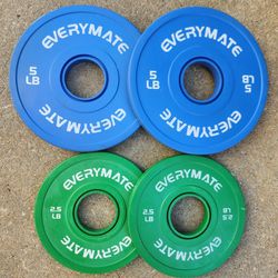 Everymate Rubber Olympic Change Plate Set