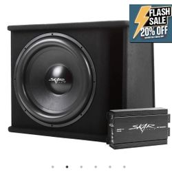 Skar Audio 10in Subwoofer + 1200 Watt AMP