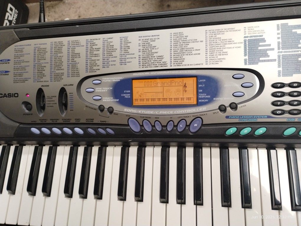 Casio Keyboard Piano