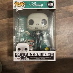 Funk O Pop: Disney, Jack Skellington with Zero