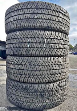 275 65 20 L/T Michelin I sell this Seth of tires with 80% life the 4