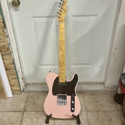 Shell Pink Trinfinity T-Style Guitar 