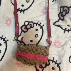 1941 Pink Coach Bag