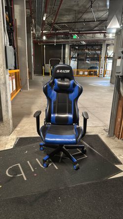 S-Racer Gaming Chair Black and Blue