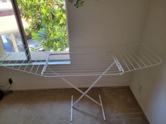 Drying rack, indoor/outdoor, white