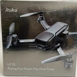Ruko U11S 4K Camera Drone - Black 2x20 Mintues Flight Time With Live Video