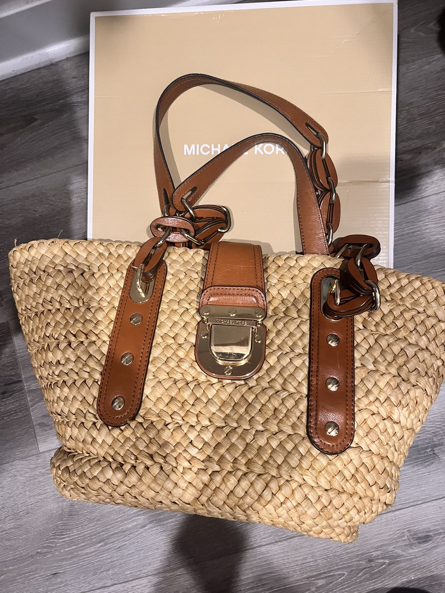 MICHAEL KORS straw Handbag