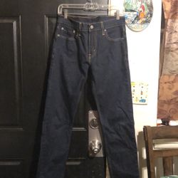 Levi Strauss Blue Jeans Sz 29W 32L