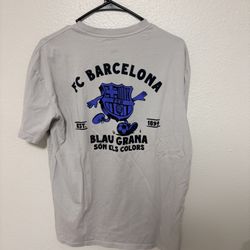 Fc Barcelona T Shirt Soccer Jersey Small