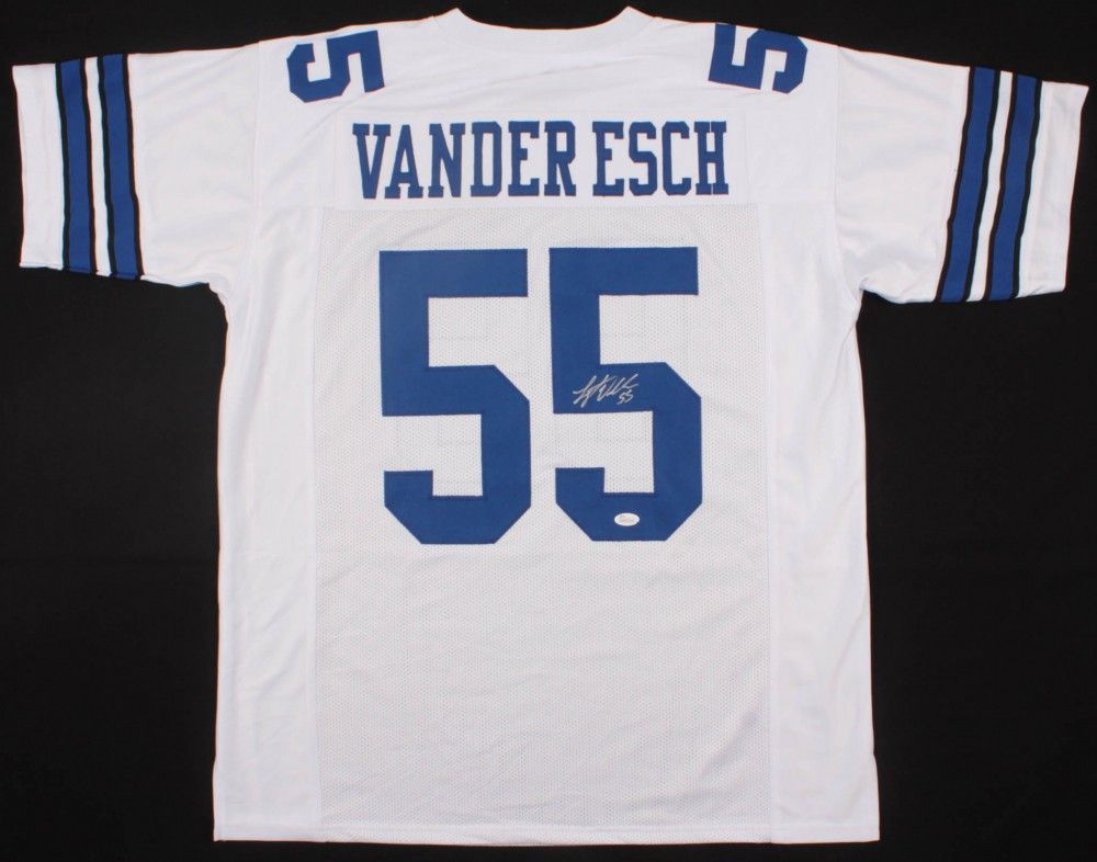 Leighton Vander Esch Signed Cowboys Jersey (JSA COA)