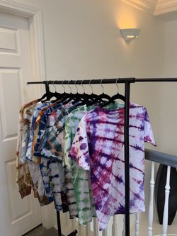 Hand dyed Artisan Tie-Dye T-Shirts - 100% Cotton Made in Mexico
