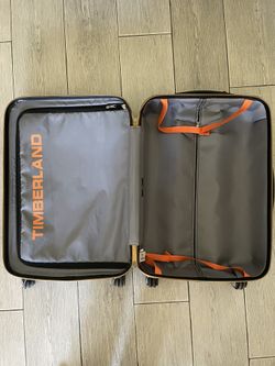 Timberland hard sale shell suitcase