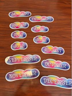 Months & days calendar time – school, Classroom, child, teacher