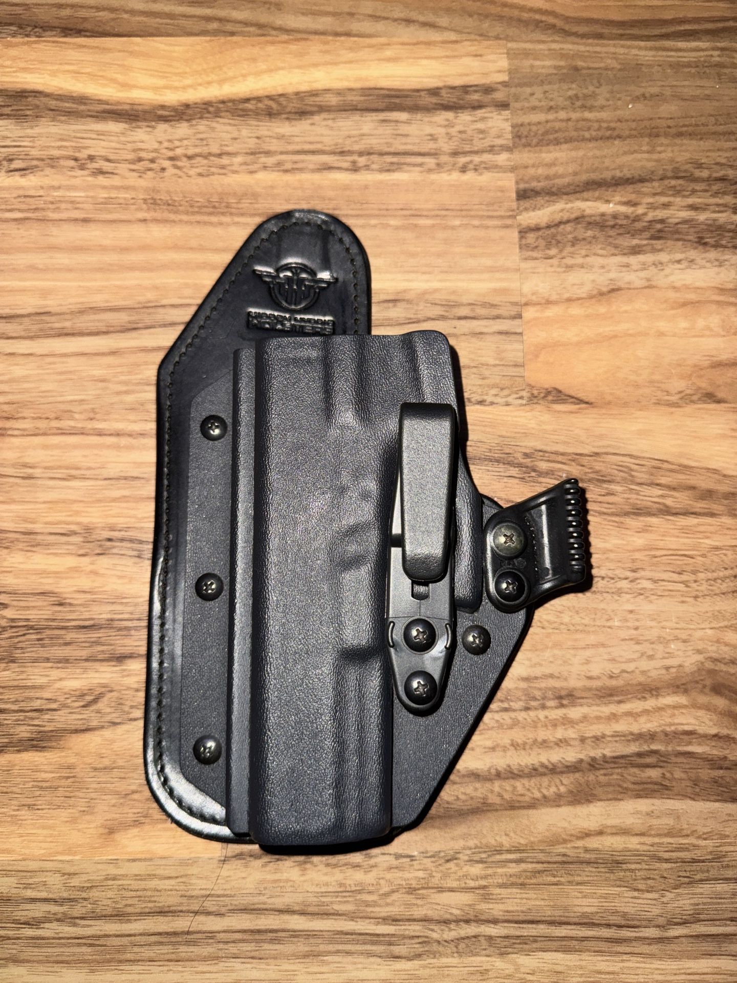 Glock Hybrid Holster (LEFT HAND) Model 20, 21, 20SF, 21SF - Appendix Carry - Strong Side - Single Clip Holster