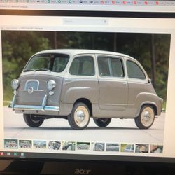 Fiat 600 Multipla Windshield Glass