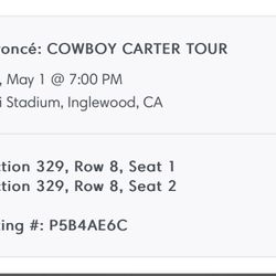 Beyoncé Cowboy Carter Tour 