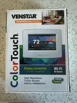 Venstar T7850 WiFi thermostat
