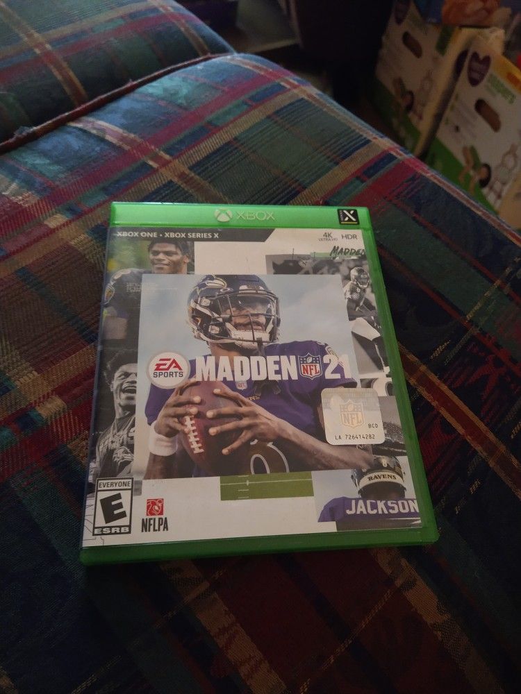 Madden NFL 21 Xbox One Video Game