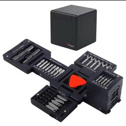 55-in-1 Magnetic Screwdriver Set with 360° Handle and Special Bits for PC Chassis & Home Appliance Repair