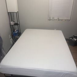 Full Size Mattress With New Mattress Cover 