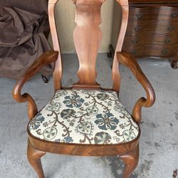 Antique Empire Style Chair