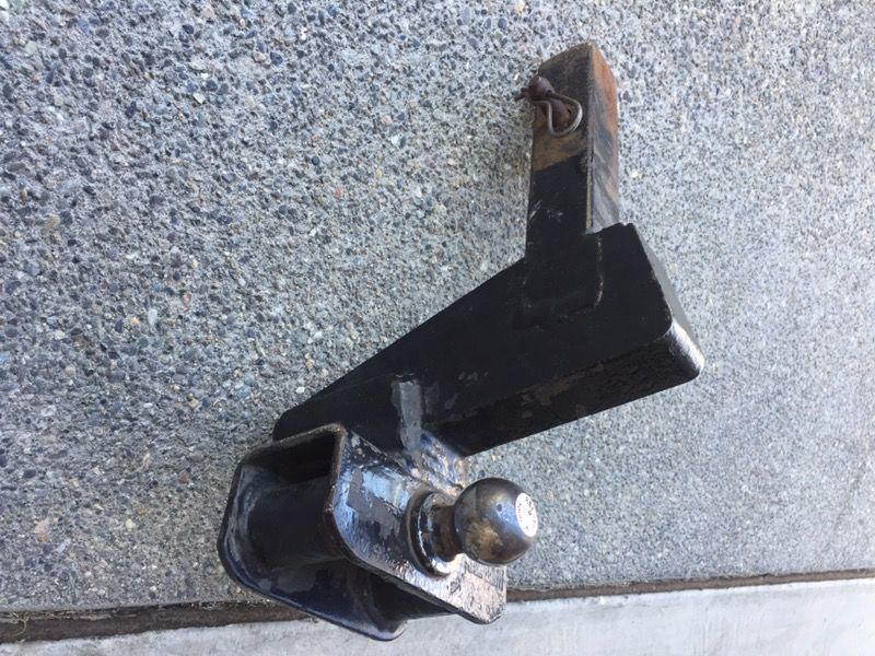 Heavy duty tow hitch