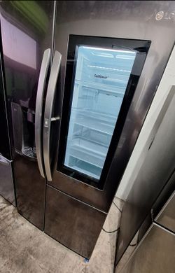 Side by side refrigerator Black Stainless Steel