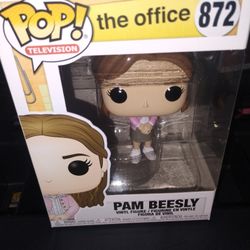The Office Pam Beasley Funko Pop #872 Box Little Damaged 