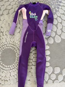 kids 2.5mm neoprene wet suit 