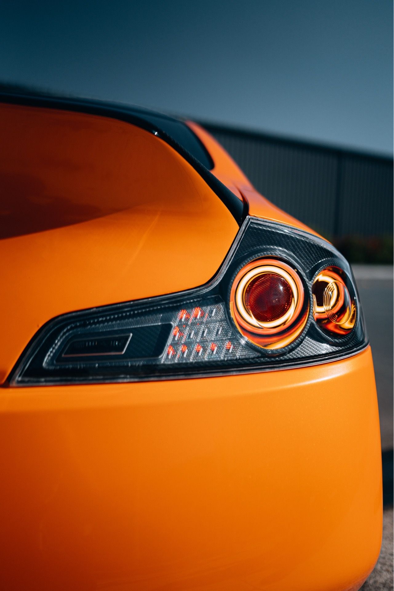 Custom G35 Halo Taillights