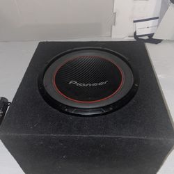 Pioneer Subwoofer With JL Audio Amp