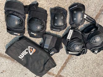 JBM and other protective gears for skateboarding