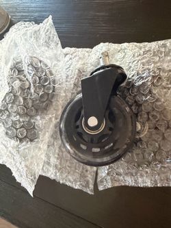 Rubber Office Chair or Salon Stool Wheels