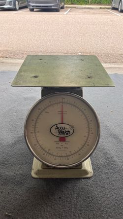 Accu-Weigh Mechanical Kitchen Scale – 75 lb Capacity