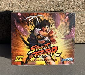 Street Fighter: Collectible Card Game Booster Box Jasco (24 booster packs) NEW