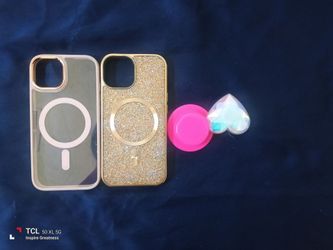 Phone accessories- Cases and pop sockets
