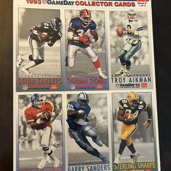 1993 Fleer /McDonalds Gameday Collector Uncut Sheets. Negotiable 
