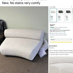 White Chair/ Small Couch