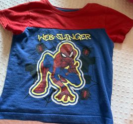 Marvel Spider-Man "Web-Slinger" T-Shirt Size 5