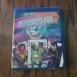 Necessary Evil Bluray Dvd